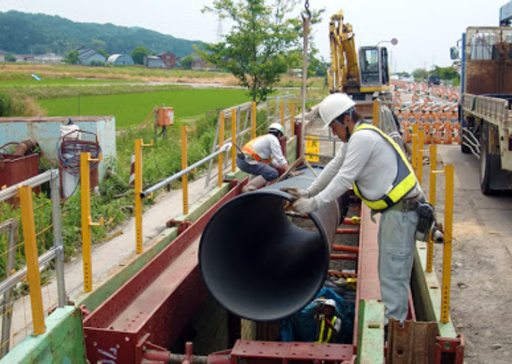 Tuyển 2 nam thực tập sinh làm việc tại Nhật Bản ngành Lắp đặt đường cống