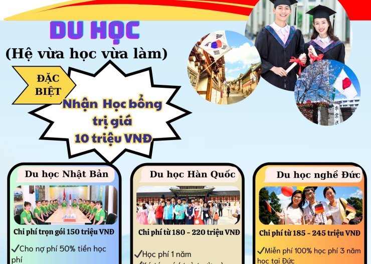 THÔNG TIN TUYỂN SINH DU HỌC NHẬT BẢN